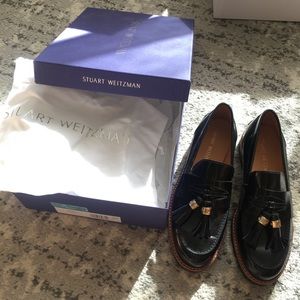 NIB Staurt Weitzman Oxford Loafers 9